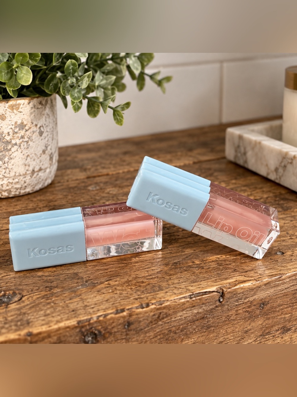 Kosas Lip Oil Duo in Jellyfish, Brand New - 2ML Size each
